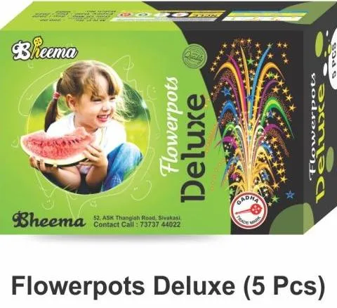 FLOWER POTS DELUXE (5 PCS)