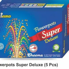 FLOWER POTS SUPER DELUXE (2 PCS)
