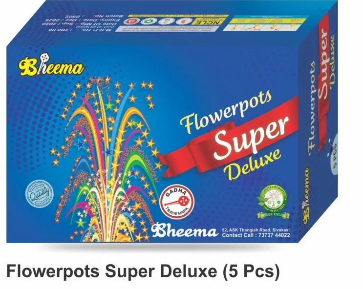 FLOWER POTS SUPER DELUXE (2 PCS)