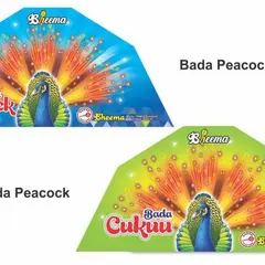 BADA MEGA PEACOCK (SILVER CRACKLING) (5 PCS)