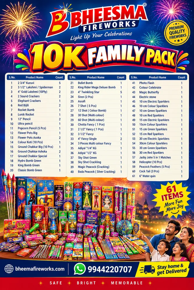 FAMILY PACK ₹10000