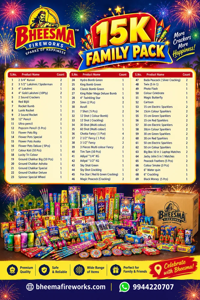 FAMILY PACK ₹15000