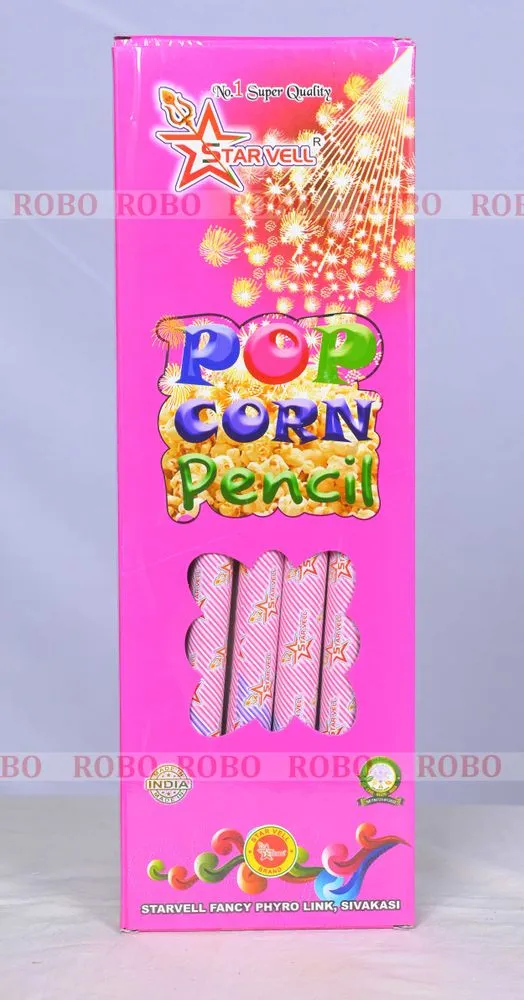 POP CORN PENCIL MIXING (5 PCS)